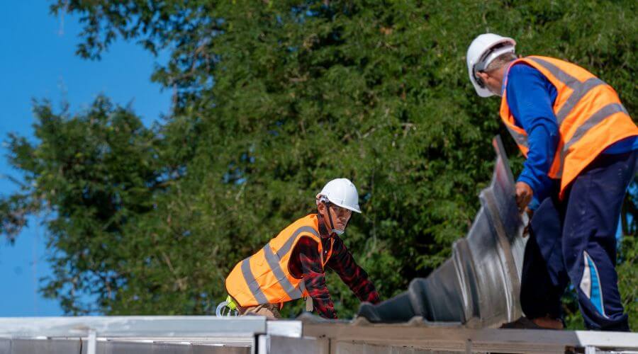 Professional metal roof installation in Ivins, UT
